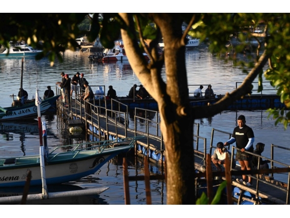 People fishing at a pier on Indonesia's resort island of Bali. AFP file photo for representational purposes only.