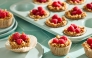 Crispy Rice Cups With Raspberries. Photo credit: Tom McCorkle/For The Washington Post; food styling by Gina Nistico