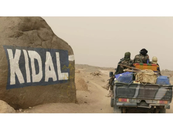 Kidal, a Tuareg stronghold, was retaken in November 2023 by the Malian army © Kenzo TRIBOUILLARD / AFP/File