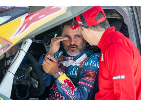 Qatar's Nasser Saleh Al-Attiyah is aiming for a record-breaking 21st regional rally title and an 18th success in Jordan since 2003.