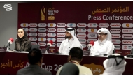 FROM LEFT: Deputy Media Operations Manager Maryam Nazih, Media and Communication Director Ali Al-Salat and Director Mobility Eng. Abdul Aziz Fakhro during a press conference.    