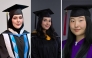 From left: Aicha Vall, Mariana Pereira de Souza, and Juyoung Kim