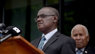 (FILES) Solomon Islands Prime Minister Jeremiah Manele