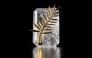 The Palme d'Or trophy is photographed at Chopard's high-jewelry workshops, in Meyrin near Geneva, on April 21, 2026. Photo by Fabrice COFFRINI / AFP