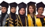 From left: Reema Al Mohannadi, Khawla Al-Essa, Tarishah Ramanda Fadilah, Nourhane Tarroun and Alice Mohammed Aslem