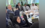 Editor-in-Chief of The Peninsula Prof. Khalid Mubarak Al-Shafi (first right); Associate Vice President Academic, Dr. Salem Seifeddine (third right); Dean of the College of Computing and Information Technology, Dr. Zakaria Maamar (fourth right); DCMP Department Head, Dr. Milan Maric; and other faculty members and representatives of labour market attending the meeting at UDST yesterday. 