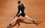 Italy's Jannik Sinner hits a return to Russia's Andrey Rublev during the ATP Rome Open tennis tournament at Foro Italico in Rome (Photo by Tiziana FabiI / AFP)