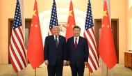 Chinese President Xi Jinping holds a banquet to welcome U.S. President Donald Trump on his state visit to China at the Great Hall of the People in Beijing, capital of China, May 14, 2026. (Xinhua/Li Xiang)
