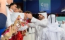 President of the Olympic Council of Asia and Qatar Olympic Committee H E Sheikh Joaan bin Hamad Al-Thani, also the Chairman of the Organising Committee of the GCC Games Doha 2026 crowned the winners of 4x200m freestyle relay.