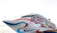 Cruise ship Adora Flora City departs for a sea trial from Pier 5 of Shanghai Waigaoqiao Shipbuilding Co., Ltd. in Shanghai, east China (Xinhua/Fang Zhe) 