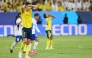 Al Nassr's Portuguese forward #07 Cristiano Ronaldo reacts during the 2026 AFC Champions League Two final football match between Al-Nassr and Gamba Osaka at the Al-Awwal Park Stadium in Riyadh on May 16, 2026. (Photo by Fayez NURELDINE / AFP)