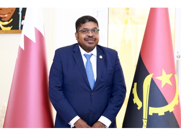 Ambassador of Angola to Qatar H E Antonio Coelho Ramos da Cruz 