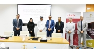 QICCA Vice Chairman, Dr. Sheikh Thani bin Ali Al Thani along with other officials during the closing ceremony of the 'Accelerated Track Qualifying for Membership' programme.