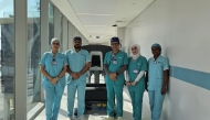 Dr. Ihab Abutabanjeh and his team.