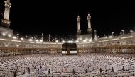 Muslim worshippers gather around the Kaaba, Islam's holiest shrine, at the Grand Mosque complex in the holy city of Mecca on May 23, 2026, at the start of the annual Hajj pilgrimage. (Photo by AFP)
 