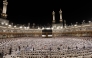 Muslim worshippers gather around the Kaaba, Islam's holiest shrine, at the Grand Mosque complex in the holy city of Mecca on May 23, 2026, at the start of the annual Hajj pilgrimage. (Photo by AFP)
 