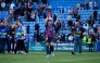 Barcelona's Spanish midfielder #14 Aitana Bonmati holds the Women's Champions League Trophy following the victory ceremony after FC Barcelona won the UEFA Women's Champions League final football match between FC Barcelona and Olympique Lyonnais (OL) at the Ullevaal Stadium in Oslo, Norway on May 23, 2026. 
(Photo by Jonathan Nackstrand / AFP)