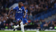 Chelsea's Ecuadorian midfielder #25 Moises Caicedo runs with the ball during the English Premier League football match between Chelsea and Tottenham Hotspur at Stamford Bridge in London on May 19, 2026. (Photo by Adrian Dennis / AFP)  