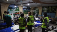 Criminal Investigation Department (CID) officials inspect inside the neonatal ward of Ad-Din hospital in Dhaka on May 27, 2026, after six newborns died in the facility earlier in the day. Photo by Abdul Goni / AFP