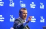 US Secretary of Defence Pete Hegseth speaks during a plenary session of the 23rd Shangri-La Dialogue summit in Singapore on May 30, 2026. (Photo by Jam Sta Rosa / AFP)