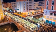 A view of Eid Al-Adha activation at The Pearl Island. 