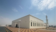 A newly opened mosque in the Ain Khaled area.
