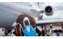 A passenger's temperature is checked at Bunia Airport in eastern Democratic Republic of the Congo on June 3, 2026. Photo by GLODY MURHABAZI / AFP