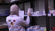 Medical services in action at the Sheikh Jassim bin Jabr Al Thani Primary Healthcare Center inside Jordan’s Azraq Refugee Camp.