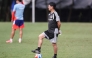Japan's head coach Hajime Moriyasu takes part in a training session at the Club Monterrey Training Center at El Barrial in Santiago, Nuevo Leon State, Mexico, on June 4, 2026. (Photo by Julio Cesar Aguilar / AFP)