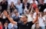 Germany's Alexander Zverev celebrates after winning the mens final singles match against Italy's Flavio Cobolli on day 15 of the French Open tennis tournament on Court Philippe-Chatrier at the Roland-Garros Complex in Paris on June 7, 2026. (Photo by Dimitar DILKOFF / AFP)
