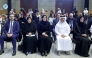 Chief Executive Officer of Qatar Foundation, Yousif Al-Naama with other officials at the event yesterday. Pic: Rajan Vadakkemuriyil /The Peninsula 