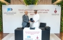 QPC Director General Sadiq Mohammed Al Amari and GISR Executive Director Dr. Mohammed Ali Al Shehhi during the signing ceremony.