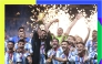 Argentina’s Lionel Messi lifts the trophy after winning the FIFA World Cup Qatar 2022 title, in this December 18, 2022 file photo. (AFP)