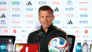 Jesse Marsch, Head Coach of Canada, attends the press conference of Canada one day ahead of the FIFA World Cup 2026 Group B match between Canada and ITA/NIR/WAL/BIH at Toronto Stadium on June 11, 2026 in Toronto, Ontario. Photo by Charlotte Wilson / GETTY IMAGES NORTH AMERICA / Getty Images via AFP
