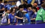 Japan fans clear trash in the stands during the FIFA World Cup 2026 Group F match between Netherlands and Japan at Dallas Stadium on June 14, 2026 in Arlington, Texas. Photo by Francois Nel / GETTY IMAGES NORTH AMERICA / Getty Images via AFP