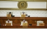 Speaker H E Hassan bin Abdullah Al Ghanim chairing the Shura Council meeting yesterday.