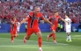 Erling Haaland #9 of Norway celebrates scoring his team's first goal during the FIFA World Cup 2026 Group I match between Iraq and Norway at Boston Stadium on June 16, 2026 in Foxborough, Massachusetts. (Photo by Justin Setterfield / GETTY IMAGES NORTH AMERICA / Getty Images via AFP)