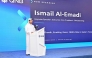 Ismail Mandani Al-Emadi speaking during the event.