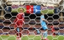 Cristiano Ronaldo #7 of Portugal reacts after a missed chance during the FIFA World Cup 2026 Group K match between Portugal and Congo DR at Houston Stadium on June 17, 2026 in Houston, Texas. (Photo by Molly Darlington / GETTY IMAGES NORTH AMERICA / Getty Images via AFP)