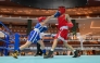 Action during the QOC Olympic Day Boxing Championship.