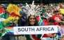 A South African fan cheers for her team during the 2026 World Cup Group A football match in Guadalupe, Mexico, on June 24, 2026. (Photo by Julio Cesar Aguilar / AFP)
