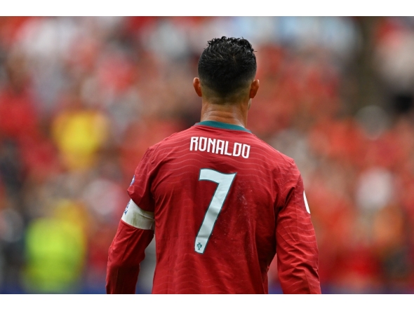 Cristiano Ronaldo of Portugal is seen after the group K match between Portugal and Uzbekistan at the 2026 FIFA World Cup at Houston Stadium in Houston, the United States, June 23, 2026. (Xinhua/Xiao Yijiu)