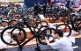 An employee prepares a booth at the EUROBIKE 2026 fair of the international bicycle industry in Frankfurt am Main, western Germany on June 23, 2026. (Photo by Kirill Kudryavtsev / AFP)