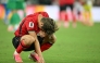 South Korea's midfielder #19 Lee Kang-in reacts after his team lost the 2026 World Cup Group A football match between South Africa and South Korea at the Monterrey Stadium in Guadalupe, Mexico, on June 24, 2026. (Photo by Yuri CORTEZ / AFP)
