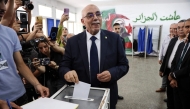 Head of Algeria's Islamist Movement of Society for Peace (MSP) Abdelaali Hassani Cherif casts his ballot during parliamentary elections in Algiers on July 2, 2026. (Photo by AFP)