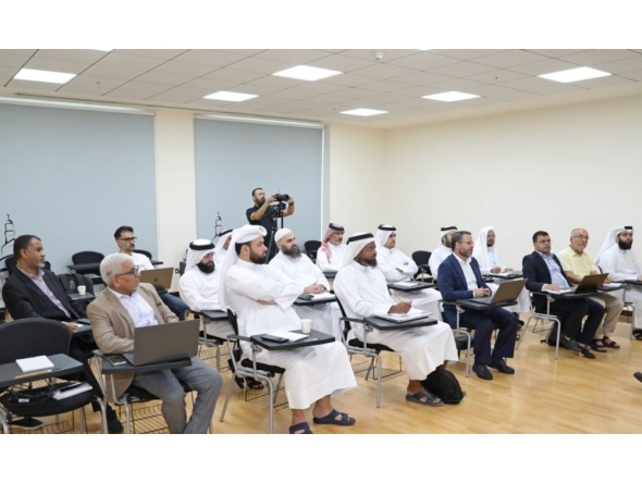 Participants during the training on artificial intelligence tools.