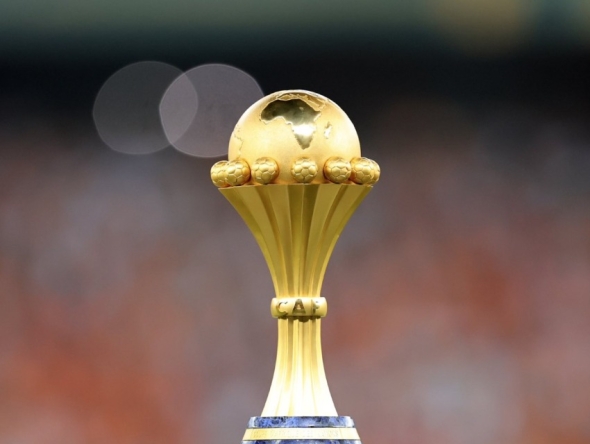 File photo of Africa Cup of Nations (AFCON) trophy.