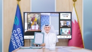 Founding Chairman of GCC Dr. Yousef M Alhorr during the virtual signing ceremony with Secretary of Ministry of Energy and Natural Resources of Royal Government of Bhutan Karma Tshering.