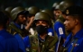Sri Lanka Navy soldiers take up positions outside Sri Lanka's main Welikada Prison in the capital Colombo on August 7, 2026, following reports that some prisoners were staging a protest inside. Photo by Ishara S. KODIKARA / AFP