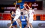 Action during the match between Qatar and Sri Lanka. 